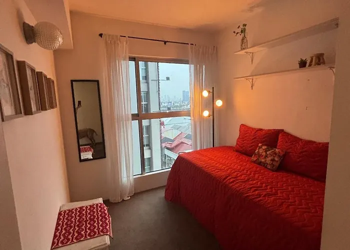 Retiro En El Piso 10 Con Vistas Panoramicas De La Ciudad De Appartement